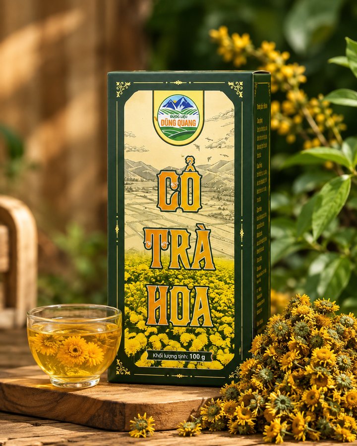 Cỏ trà hoa Dũng Quang