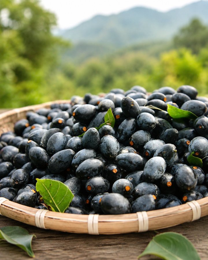 Quả trám đen