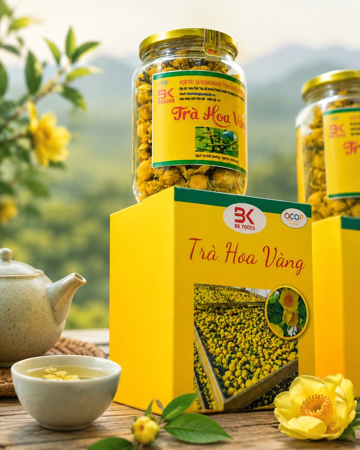 Trà hoa vàng